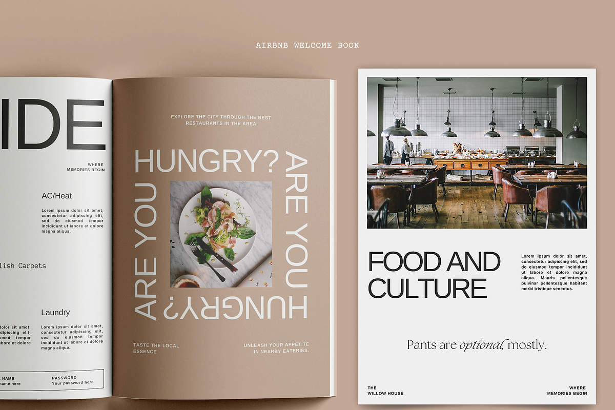 Airbnb Guestbook Template, a Magazine Template by Prapti Design (Photo 5 of 10)