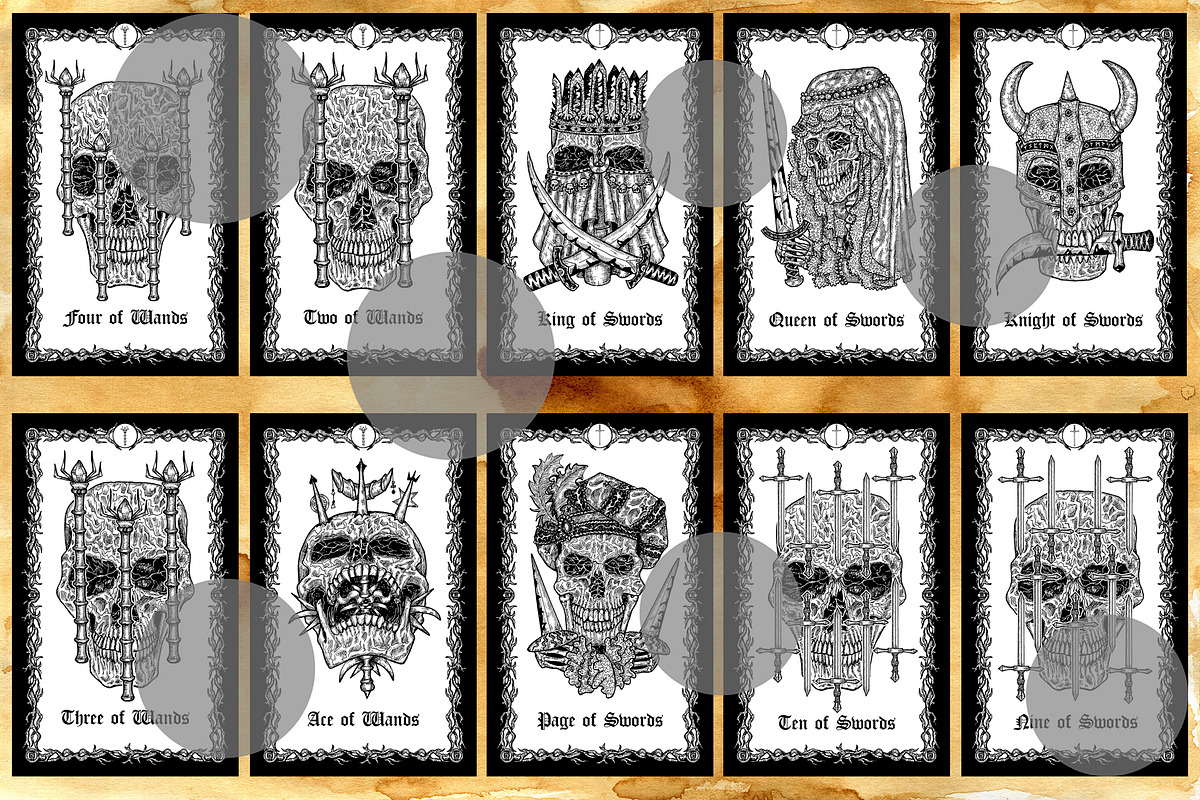 Eternal Bones Tarot, an Illustration by Samiramay (Photo 7 of 11)