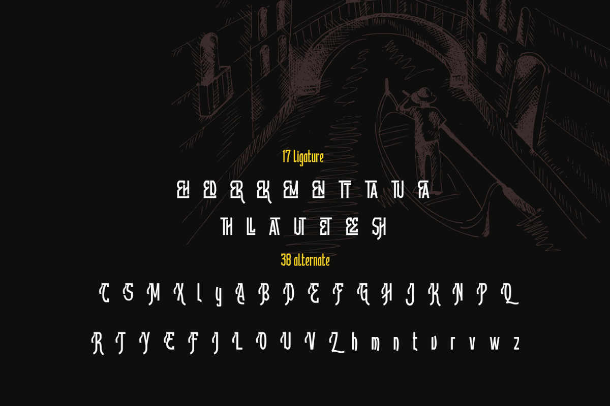 Aillek | Retro Condensed Font, a Sans Serif Font by twinstd (Photo 10 of 13)