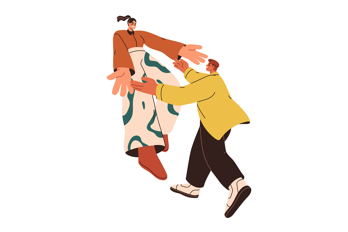 People meeting set. Reunion concept, a Person Illustration by Good Studio (Photo 9 of 20)