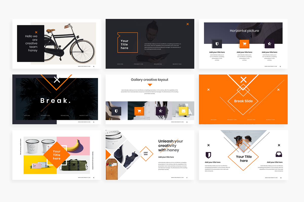 Honey - Powerpoint Template, a Presentation Template by Mikokit (Photo 17 of 18)