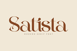 Satista Modern Serif Font