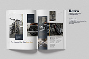 Retro Look Book Indesign Template, a Magazine Template by Machel Design (Thumbnail 5 of 8)