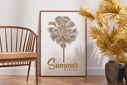 Palm Tree Vector Illustration Bundle, an Illustration by Kusumaillustration (Thumbnail 14 of 15)