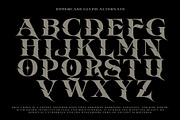 Hell Cross, a Blackletter Font by senzana (Thumbnail 6 of 8)