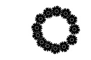 Charming daisy circle decor design, an Illustration by Amazin_art (Thumbnail 24 of 27)