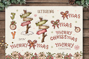 Christmas Vintage Snowmen, a Decorative Illustration by Otry Art (Thumbnail 4 of 17)
