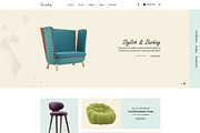 Minimal eCommerce Template - Quicky, a Bootstrap Template by HasThemes (Thumbnail 1 of 3)