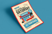 Retro Small Business Saturday Flyer, a Flyer Template by Guuver (Thumbnail 2 of 3)