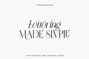 Type Ultimate - serif logo font, a Serif Font by VP Fonts (Thumbnail 2 of 24)