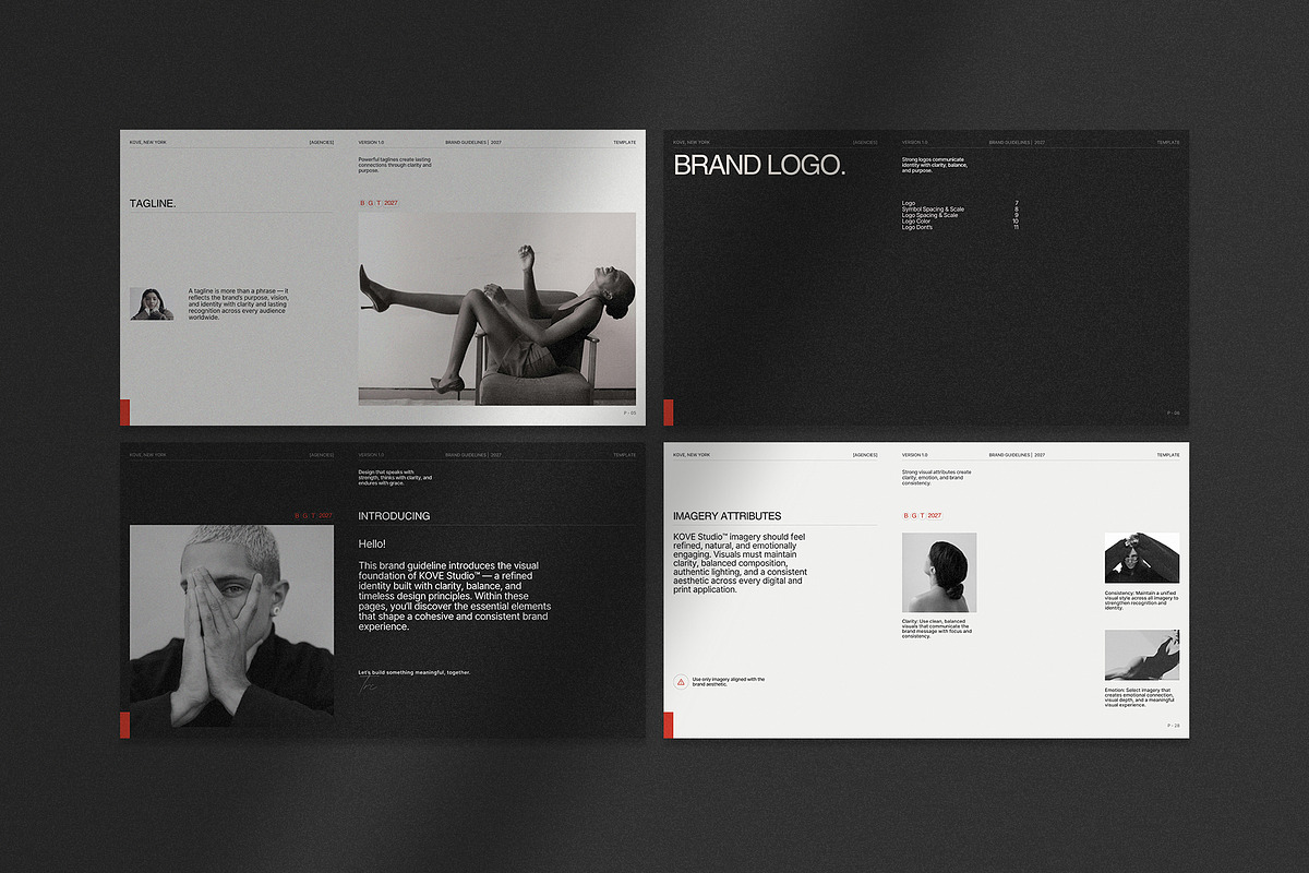 KOVE | Brand Guidelines Template, a Branding & Logo Template by Prapti Design (Photo 10 of 11)