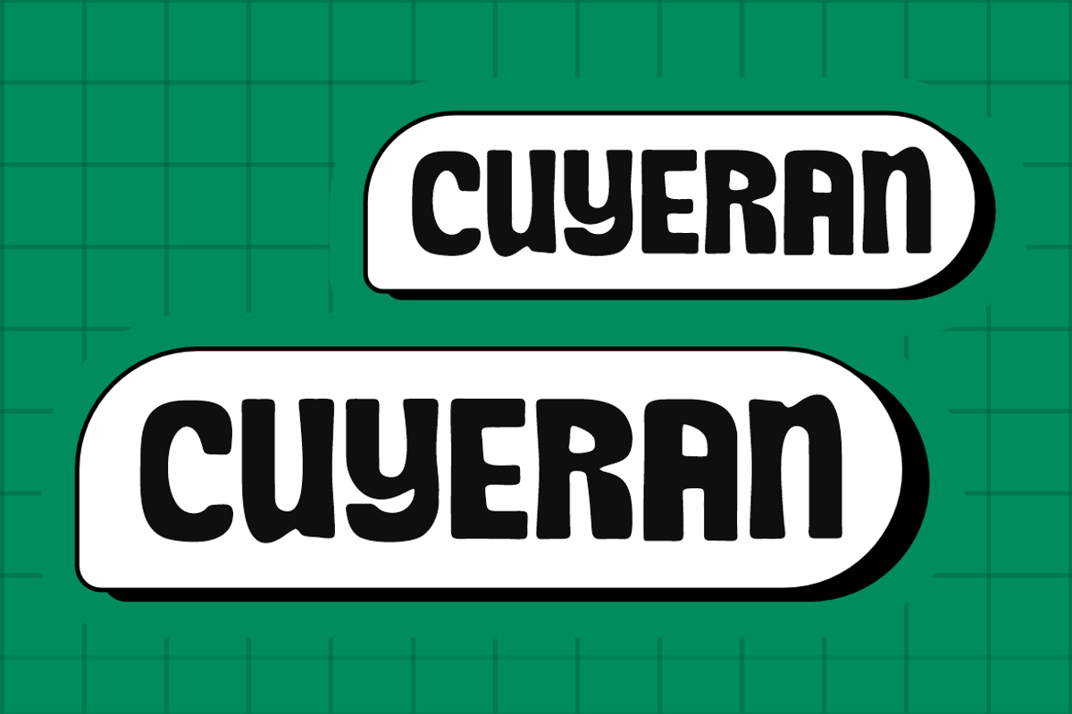 Cuyeran - Comic & Kids Font, a Sans Serif Font by QR Design Studio (Photo 2 of 6)