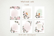 Apple Blossom Watercolor Clipart Set, a Seasonal Illustration by Where summer is (Thumbnail 12 of 14)