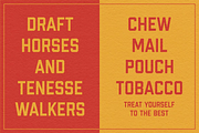 Unite - Vintage Geometric Font, a Sans Serif Font by Luna Shop (Thumbnail 2 of 6)