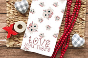 Heart Stash Font with Heart Doodles!, a Symbol Font by Affinity Grove (Thumbnail 6 of 8)