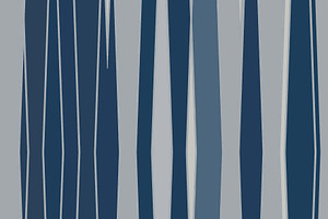 Blue And Grey Organic Stripe