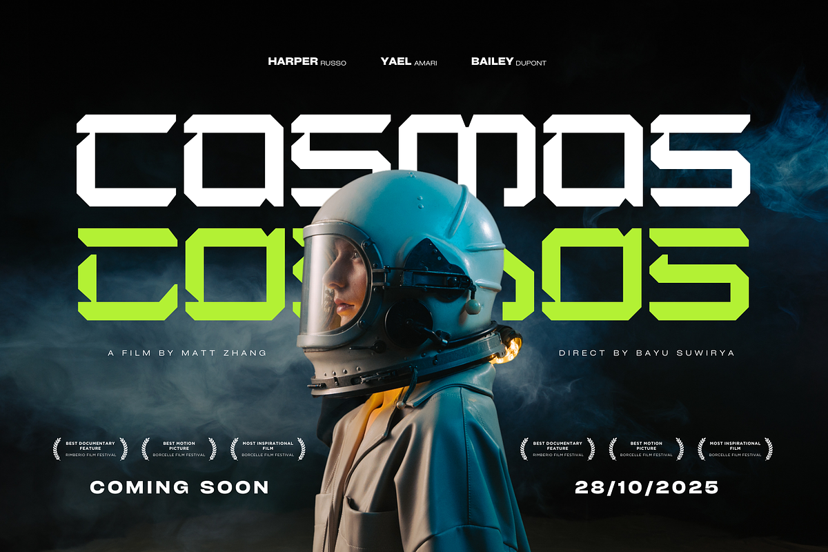 Aliens Robot - Modern Techno Font, a Sans Serif Font by Nirmana Visual (Photo 8 of 10)