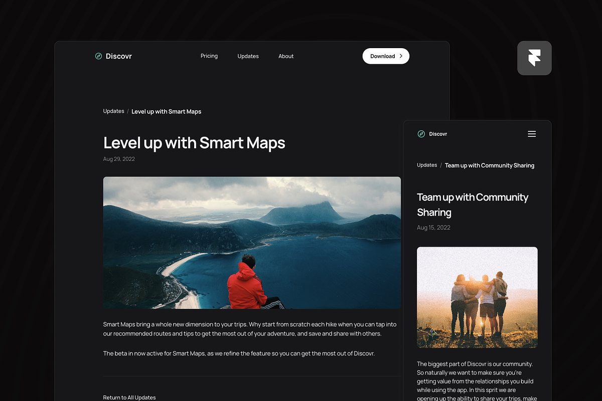 Framer Marketing Template - Midnight, a Landing Page Template by UI Plug (Photo 3 of 4)