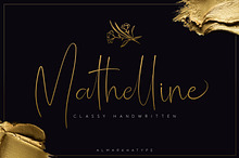Mathelline - Classy Handwritten