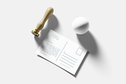 Postcard Mockup, a Product Mockup by bimockup (Thumbnail 4 of 6)