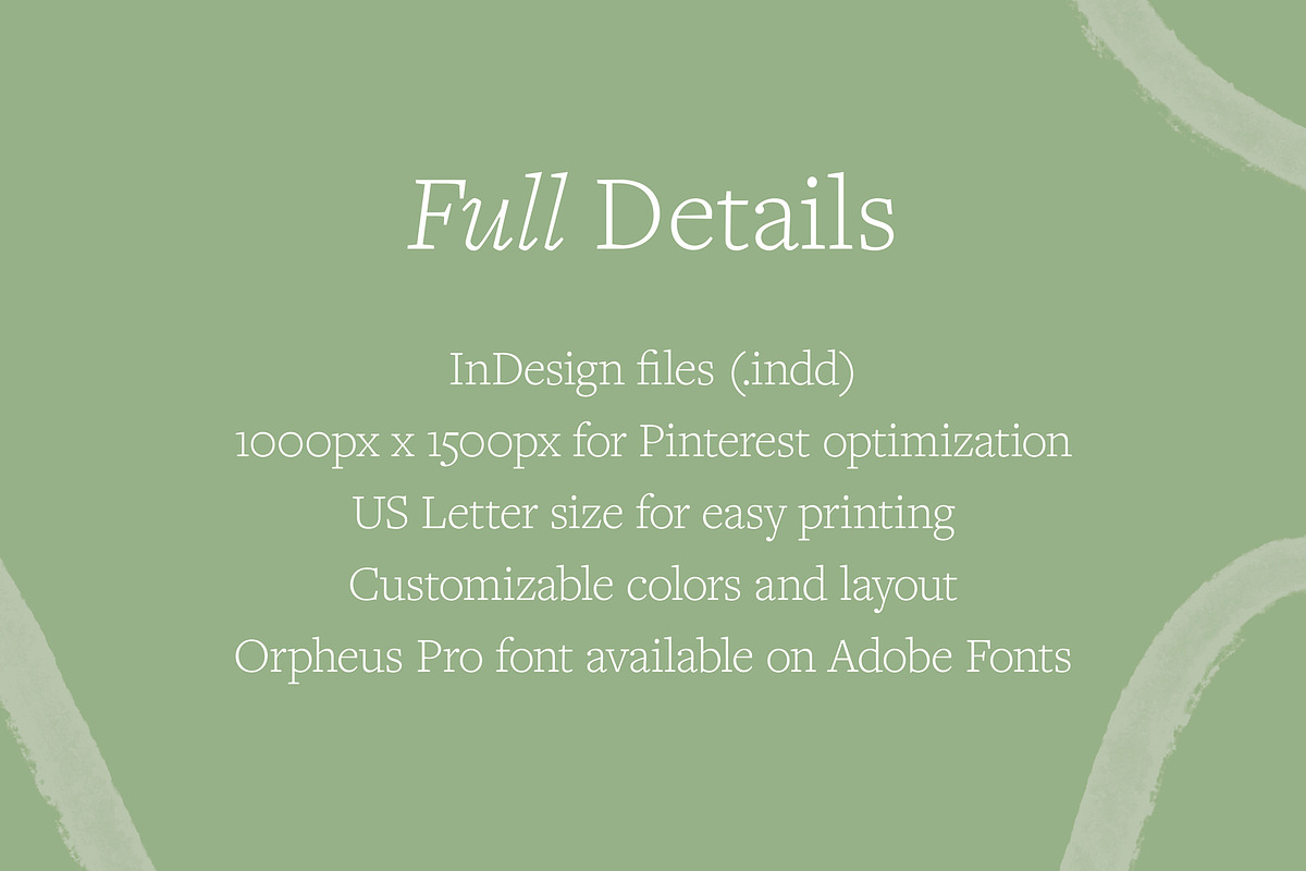 Modern Brand Board Templates, a Templates & Theme by StudioSage (Photo 7 of 7)