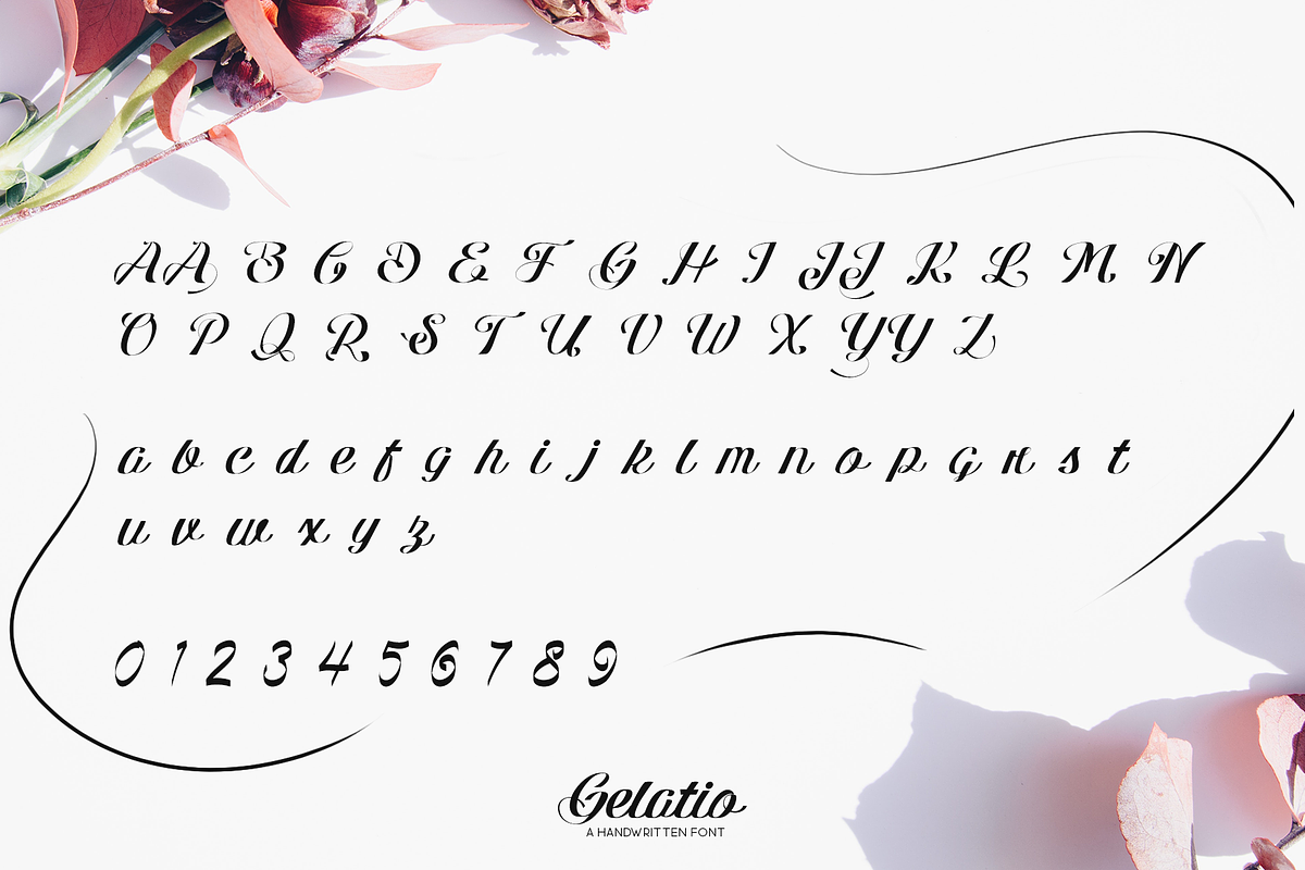 Gelatio - Script Font, a Script Font by ivan_artnivora (Photo 6 of 6)