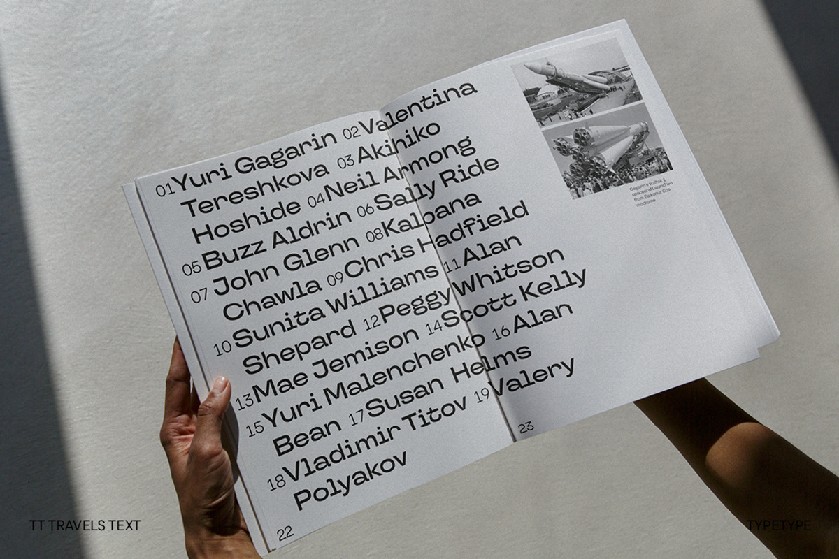 TT Travels Text, a Sans Serif Font by TypeType (Photo 13 of 15)