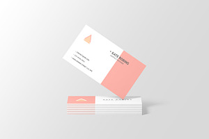 Landscape Business Card Mockup