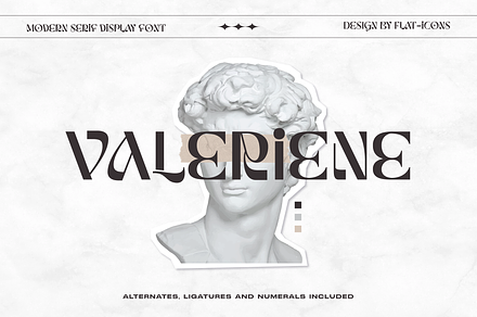 Valeriene | Modern Serif Font