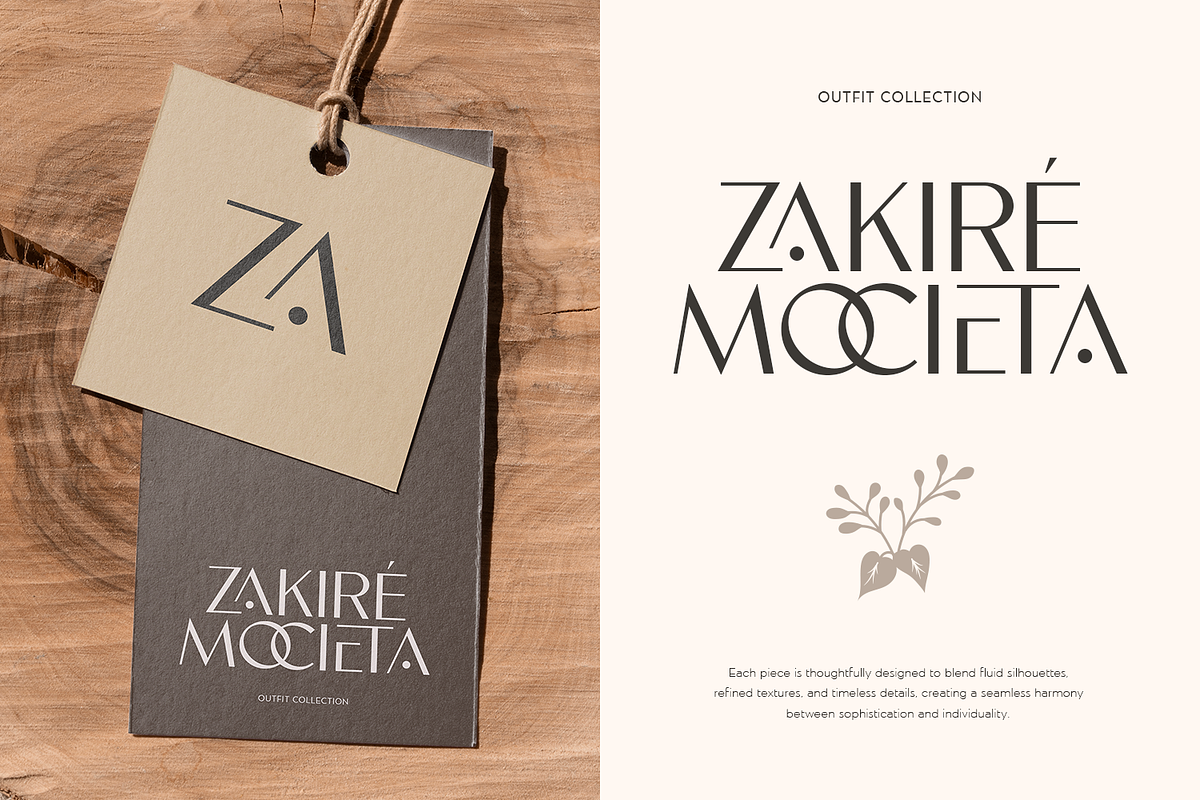 Maroon - Luxury Font, a Sans Serif Font by Umitype (Photo 4 of 10)