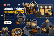 Black Friday 3D Icon pack, an Environmental 3D Model by orenjidesign (Thumbnail 1 of 8)