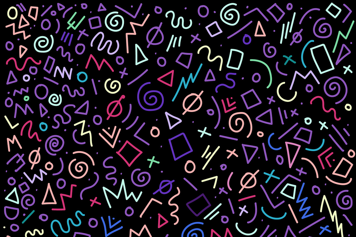 80's Patterns, a Background Graphic by Livi's Goodies (Photo 3 of 4)
