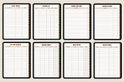2026 Digital Reading Journal Bundle, a Stationery Template by Mustafiz (Thumbnail 6 of 11)