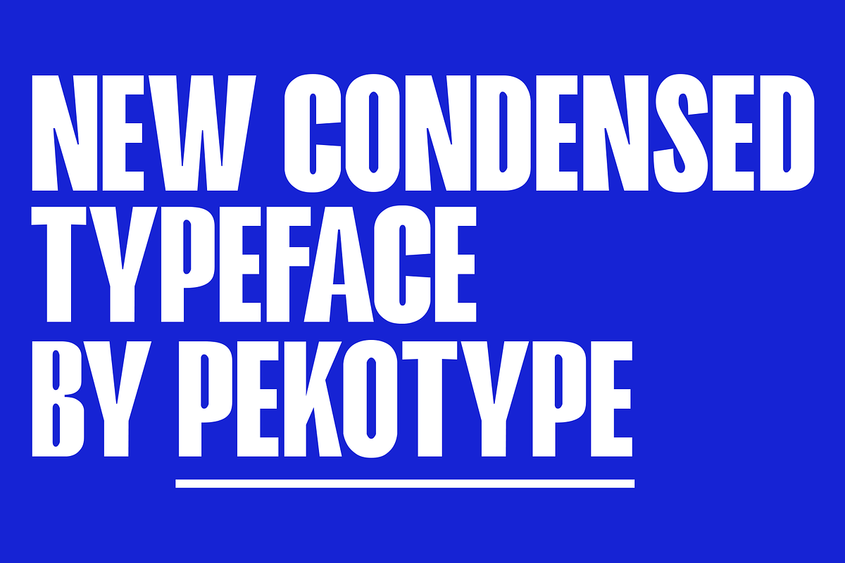 Hakobi - Condensed Sans, a Sans Serif Font by Pekotype (Photo 2 of 9)