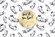 Halloween Witches Ghosts Patterns, a Pattern Graphic by KaramfilaS (Thumbnail 11 of 18)