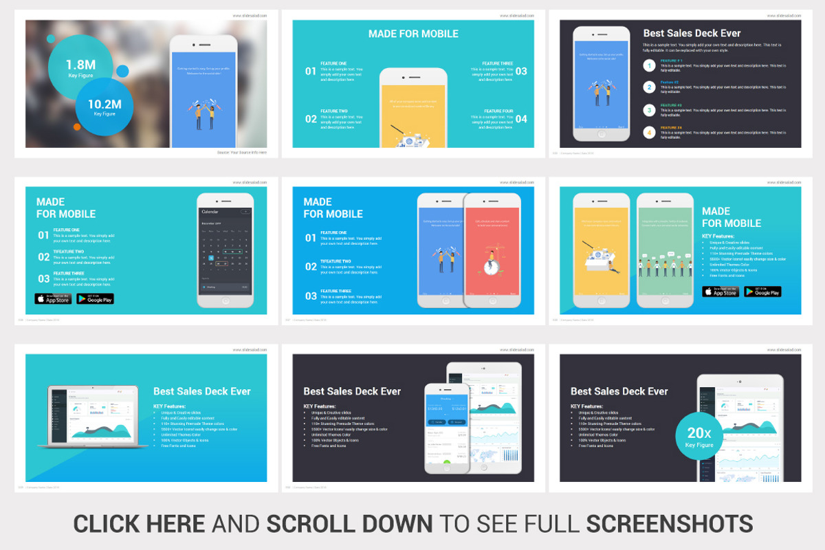 Investors PowerPoint Pitch Decks, a Presentation Template by SlideSalad (Photo 44 of 52)