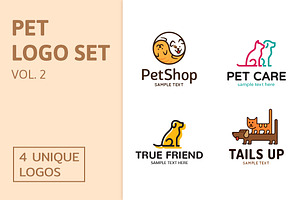 Pet Logo Set Vol. 2