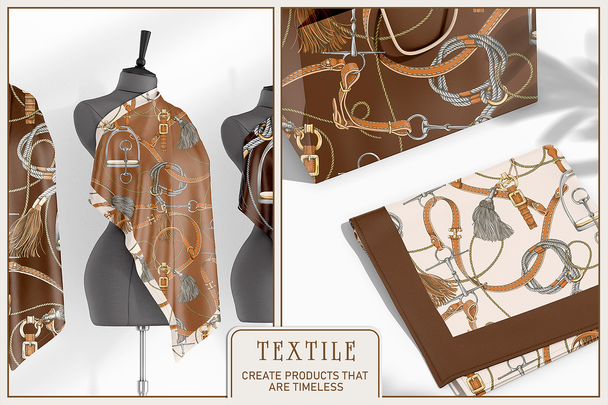 Pattern collection Rider chic, a Pattern Graphic by Natalia0307 (Photo 5 of 18)