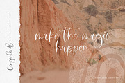 Canyonlands Script Font, a Script Font by The Styled Script (Thumbnail 10 of 11)