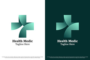 Health medic logo design template, a Branding & Logo Template by Morvana Crew