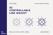 30 St.Patrick's Day Icons, an Outline Icon by vo.stock (Thumbnail 4 of 6)
