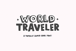 World Traveler Handwritten Font