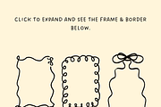 27+ Aesthetic Frame & Border, a Decorative Illustration by The Journey Atelier (Thumbnail 3 of 3)