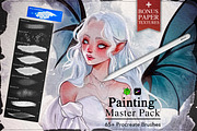 Painting Master Pack For Procreate, a Brush Add-On by Nuclear Brushes (Thumbnail 1 of 10)