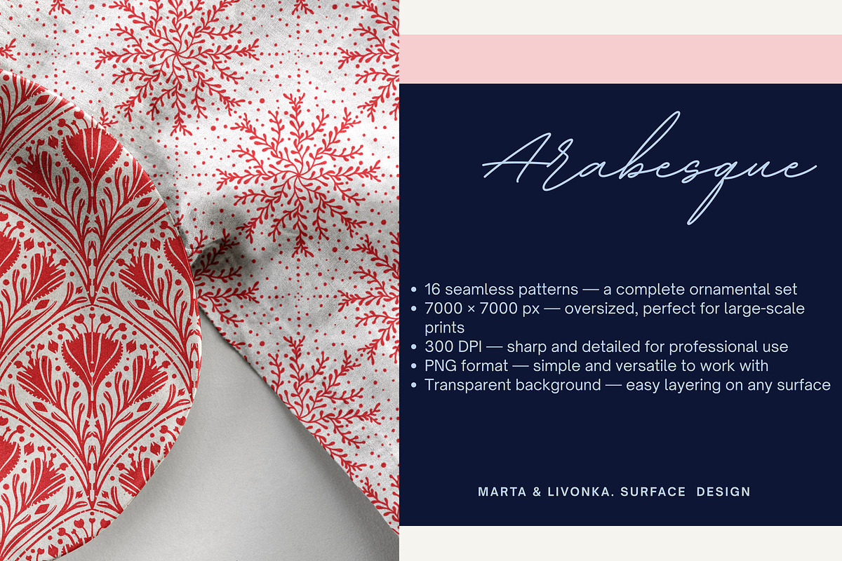 Modern Seamless Patterns Bandle, a Pattern Graphic by Marta & Livonka (Photo 2 of 16)