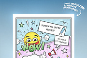 Comic Book Elements, an Object Illustration by Mera Pixels (Thumbnail 4 of 4)