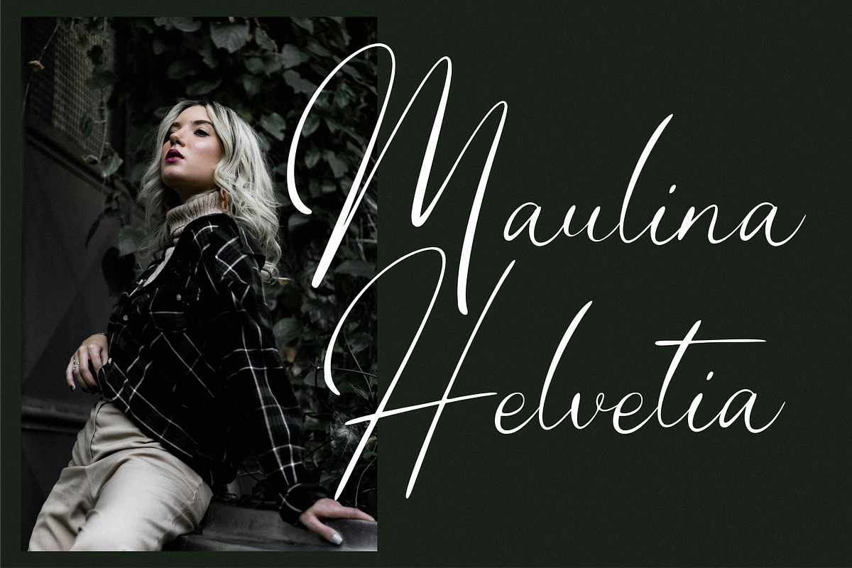 Wollonita, a Script Font by Essentials Studio (Photo 2 of 5)