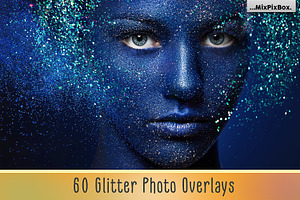 Glitter Photo Overlays