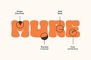 Mocha Mochi - Fat Fancy Display Font, a Font by Afkari Studio (Thumbnail 6 of 12)