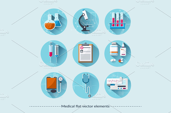 Medical Flat Icons